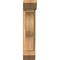 Ekena Millwork Funston Slat Smooth Bracket w/ Offset Brace, Western Red Cedar, 5 1/2"W x 14"D x 26"H BKT0604X14X26FST06SWR - alternate 2